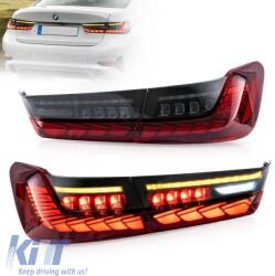  Tailights Set Suitable for BMW 3 G20 G28 M3 G80 18-22 Sedan Dynamic Signal Red/Smoke Vland (CGRTLB6042094)
