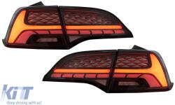 KITT LED hátsó lámpák Tesla Model 3 (2017-2022) és Model Y (2020-2022) típusokhoz, dinamikus irányjelzővel (TLTSLM3)