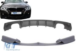 KITT Első lökhárító spoiler hátsó diffúzorral BMW 3 F30 F31 (2011-) M Performance Dizájn (CORDBMF30MPSDOS)
