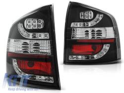  LED hátsó lámpák fekete Skoda Octavia II Kombi 04-12 (TTTLS6027675)