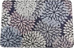 Heinner Covoras printat 40x60 Bloom, cauciuc antialunecare (HR-RUG40X60-BLM) - etoc Covor
