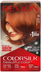 Revlon Vopsea pentru Par, Revlon Color Silk, nr 53, Light Auburn, Formula fara Amoniac, Durabila cu Stralucire intensa (65145)