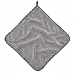 Flippy Prosop Auto din Microfibra, Flippy, 600 GSM, Absorbant, Uscare si Curatare Auto, 30x30 cm, Gri Deschis (167856)