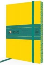 Flame Tree Notatnik A5 linia BR Yellow & Dark Teal