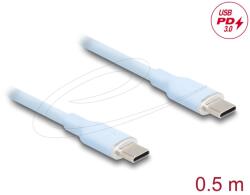 Delock 81233 USB kábel USB 2.0 0, 5 M USB C Kék (81233)