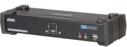 ATEN CS1782A 2-Port DVI USB 2.0 KVMP Switch, 7.1 Surround Sound, nVidia 3D (CS1782A-AT-G)