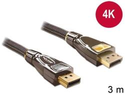 Delock Cable Displayport 1.2 male > Displayport male 4K 3m PREMIUM (82772)