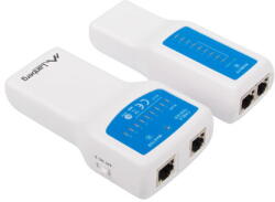 LANBERG NT-0402 network cable tester PoE tester Blue, White (NT-0402)