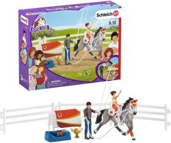 Schleich Horse Club Mias vaulting Reitset, pawn (42443) - vexio Figurina