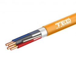 Ted Electric Cablu incendiu JE - H (ST) H E30/E90 2 X 2 X 0, 8 portocaliu rola 500ml TED002471 BBB (A0115395)