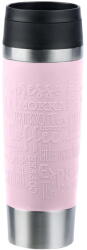 emsa TRAVEL MUG Classic Grande thermal mug (light pink/stainless steel, 0.5 liters) (N2022400) - vexio