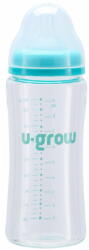 U-GROW Biberon de sticla 260 ml+2 tetine extra (UG0-06BS260) - vexio