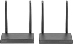 ASSMANN 4K Wireless HDMI KVM Extender Set, HDMI extension (black) (DS-55328)