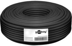 Goobay Outdoor Network Cable Cat. 7 S/FTP (PiMF) (black, 100 meters) (52768)