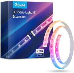 Govee H100E LED Strip Light M1 Extension 1m LED strip extension RGBIC, Matter compatible (H100E0D1)
