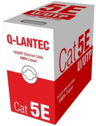 Q-LANTEC A-LAN KIU5PVC305NC networking cable 305 m Cat5e U/UTP (UTP) Grey (KIU5PVC305NC)