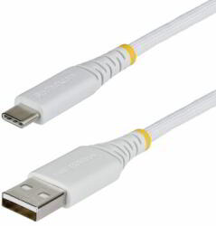 StarTech - 1 m-es USB-A - USB-C gyorstöltő kábel, 15 W 3 A - USB2AC1MBRWH (USB2AC1MBRWH)