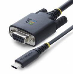 StarTech - 2 m-es USB-C - null modem soros adapterkábel - 1P6FFCN-USB-C-SERIAL (1P6FFCN-USB-C-SERIAL)