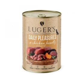 Luger’s Superfood Pachet 6 x Luger's Conserva Caini cu Inimi de Pui si Morcov, 400 g