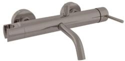 RAV SLEZÁK RAV SLEZÁK Seina kádcsaptelep zuhanyszett nélkül 150 mm szálcsiszolt metal grey SE955.5MGK (SE955.5MGK)