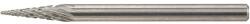 FORMAT keményfém turbómaró (gravírmaró) 3x11mm SKM (hegyes kúp forma), C fogazás, szár: 3mm (26020095)