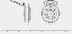 BVN - Ventilátor BK-250 AC (Elle-152-15-250)