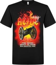 AC/DC For Those About To Rock Tracks Black L Ing (AC0019TSL)