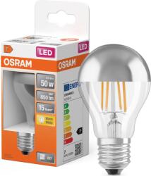 OSRAM LED izzó tükrös tetejű FILAMENT E27/6, 5W/230V 2700K ezüst- Osram 4058075427860 (P228214)