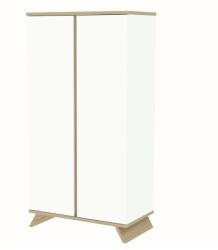 FAKTUM Sienna - dulap cu 2 compartimente - Alb Alb (14F078)