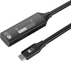 PremiumCord USB-C Repeater Extension 10Gbps Aluminium 10 m Cablu USB (KU31REP10BL)