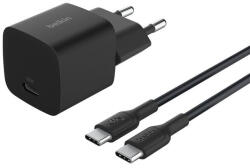 Belkin Boostcharge 25 W Usb-c Ladegere Mit Power Delivery Und Pps (wca012kq1mbk-b6)