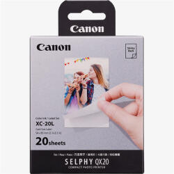Canon Fotópapír + Tinta, XC-20L, 20db 54 x 85mm, QX20 (6755C002) - itbay