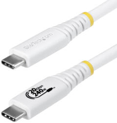StarTech 2m Usb-c Cable Usb4 20gbps Certified 4k120/dp1.4/240w/20gbp (cc2m20gusb4tpw)