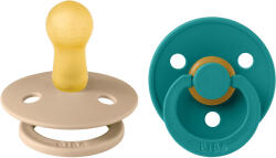BIBS Colour cumik természetes kaucsukból 2db - 2-es méret Változat: Taupe / Scuba