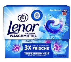Lenor folyékony kapszula 15 mosás 15 db All In 1 Aprilfrisch