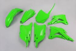 UFO OEM színű műanyag készlet (2021) Kawasaki KX 85 UFO Váz, idomok és járműkiegészítők Idomok és burkolati elemek Komplett idom- és burkolatkészletek