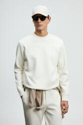 LUFIAN GRAND férfi pamut pulóver (LUFIAN_112030192_100550_OFF_WHITE_4XL)