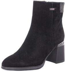 Feeling Ghete dama din piele intoarsa, Feeling 27-045-01, negru