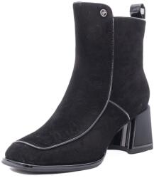 Feeling Ghete dama din piele intoarsa, Feeling D219-9030, negru