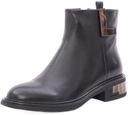 Feeling Ghete dama din piele naturala, Feeling 27-024-01, negru