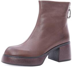 Feeling Ghete dama din piele naturala, Feeling 27-043-02, maro
