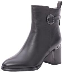 Feeling Ghete dama din piele naturala, Feeling 27-097-01, negru