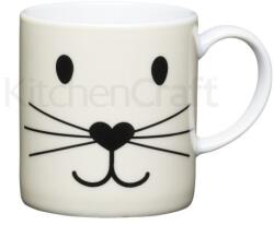 Kitchen Craft Porcelánový šálek na espresso Kitchen Craft - Cat Face