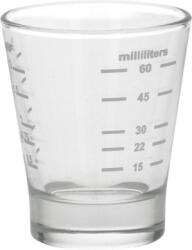  Pahare de măsură din sticlă pentru barista 15-60 ml