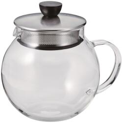 Hario Jumping Leaf Pot 600 ml, cană de ceai din sticlă