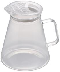 Hario Ceainic din sticlă Hario cu filtru în capac