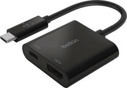 Belkin Stație De Andocare USB-C Cu HDMI 4K Suport PowerDelivery Neagră (AVC002BTBK) (AVC002BTBK)