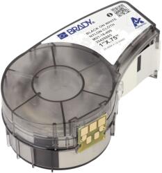 Brady Etichetă albă, neagră, 25, 4x19, 05mm (M21-18-499)