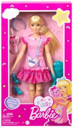 Mattel My First Barbie Malibu - Papusa Blonda 35 cm cu Perie (0194735114542) Papusa Barbie