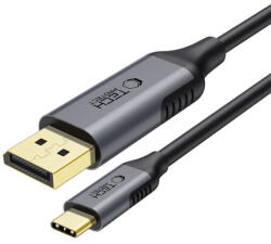 Tech-Protect Cablu Tech Protect UltraBoost USB C la DisplayPort 1.4 8K 60Hz 180cm Black (5906302321780)